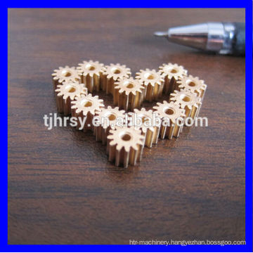 Brass micro gears for dc motor